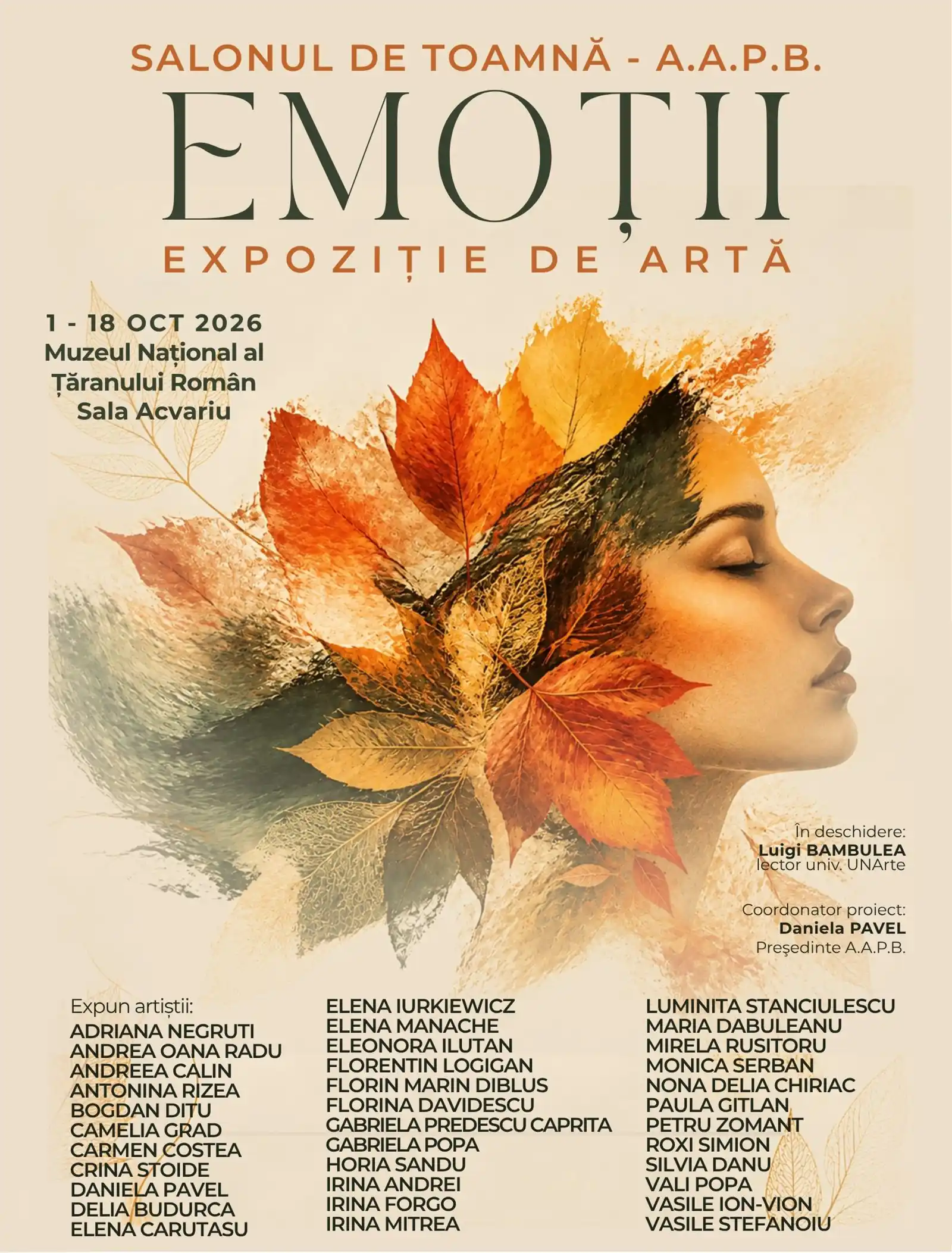 Emoții - expoziție colectivă de artă