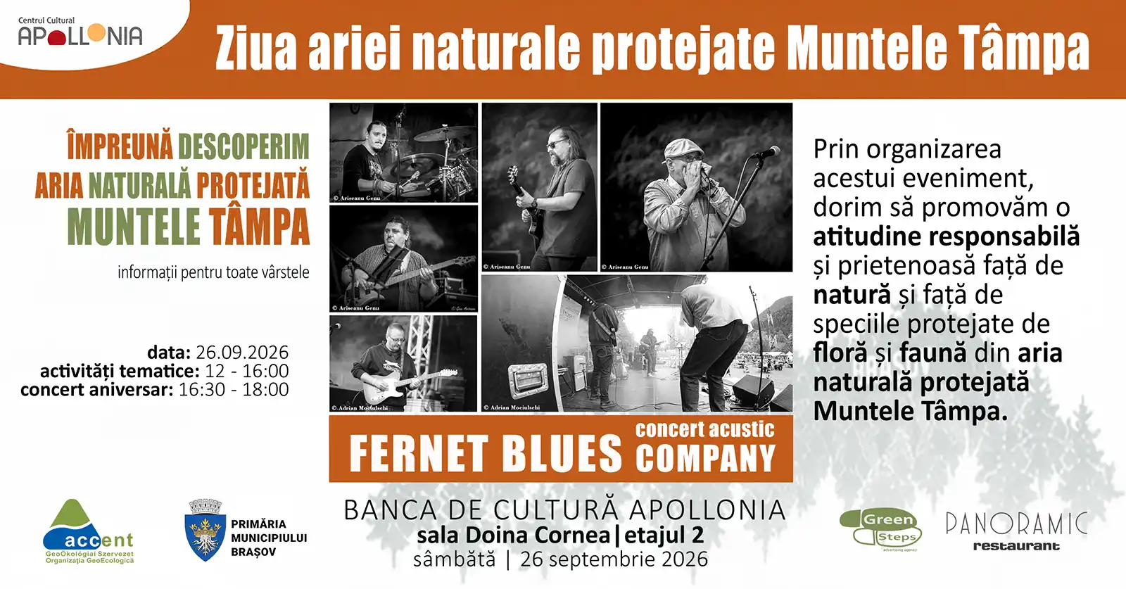 Zilele ariei naturale protejate Muntele Tâmpa – ediția a III-a