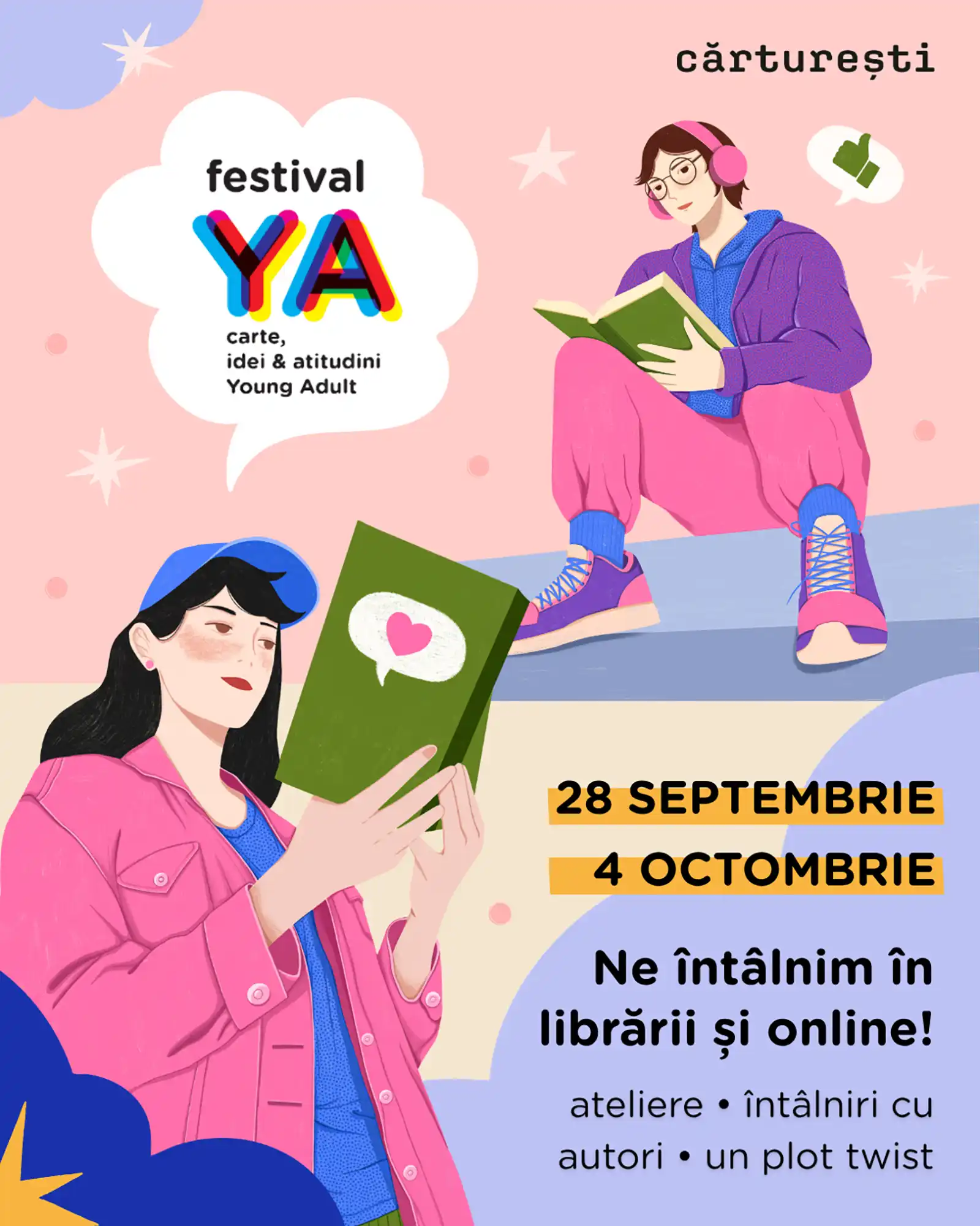 Alice Books vine la FestivalYA 2026 cu două evenimente dedicate literaturii ca experiență ANALOG
