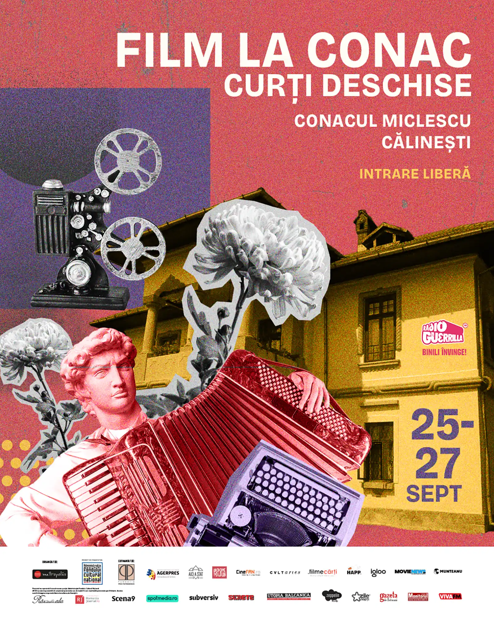 Ultimul popas al toamnei: Film la Conac &ndash; Curți Deschise
