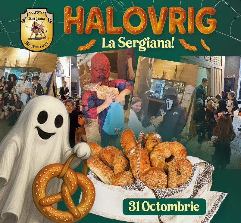 Hallovrig la Sergiana, eveniment de Halloween pentru copii