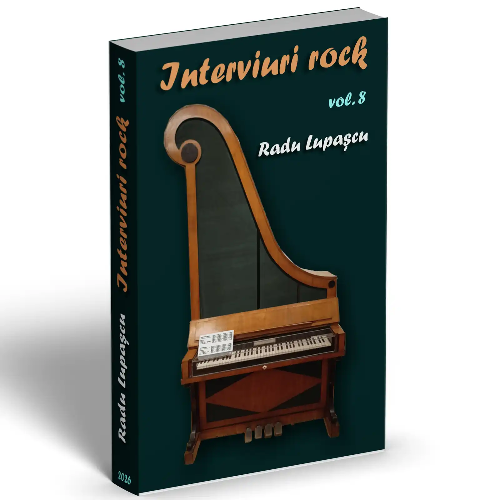 Lansare carte „Interviuri rock vol. 8”