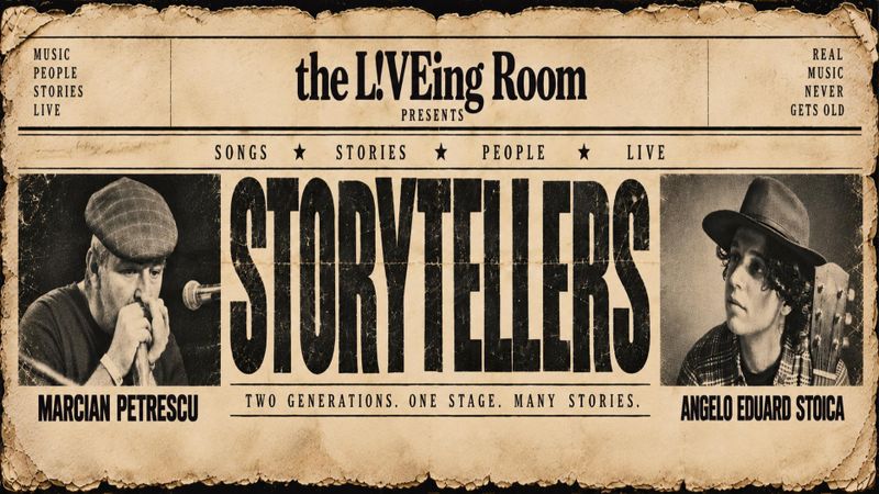 L!VEing Room #14: Marcian Petrescu - Storytellers (A Folk & Blues Tale) @ The L!VEing Room