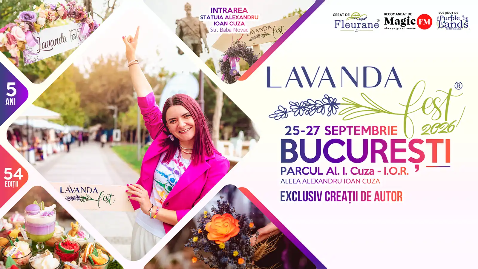Lavanda Fest revine în București: peste 50 de branduri creative românești se întâlnesc în Parcul IOR