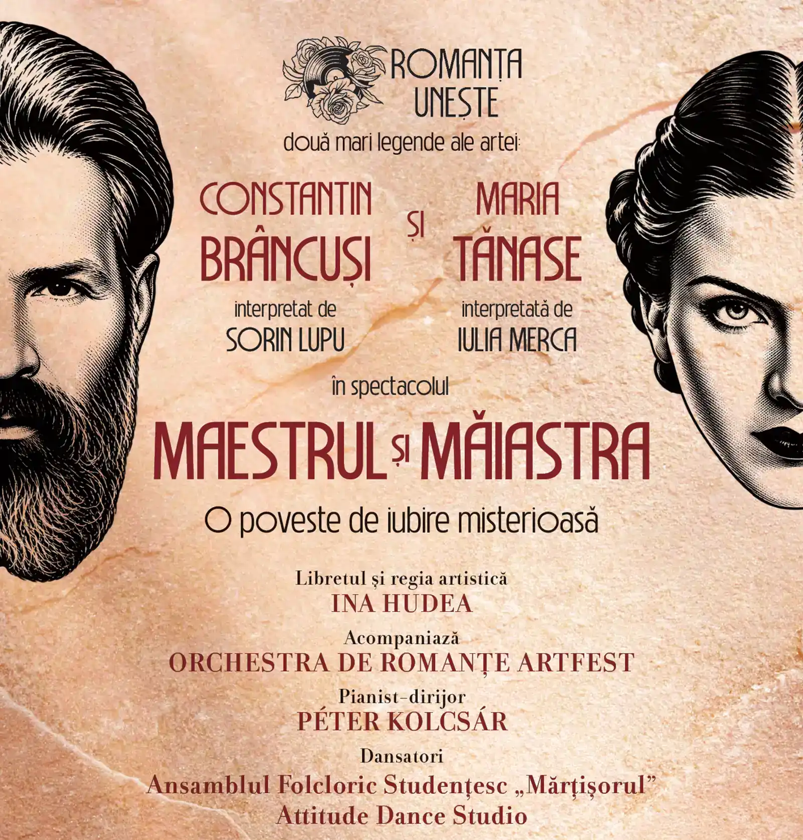 Spectacol inedit: Povestea misterioasă dintre Constantin Brâncuși și Maria Tănase