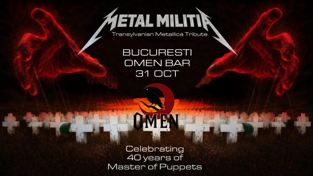 Metal Militia - Metallica tribute band 40 year of Master of Puppets @ Omen Bar