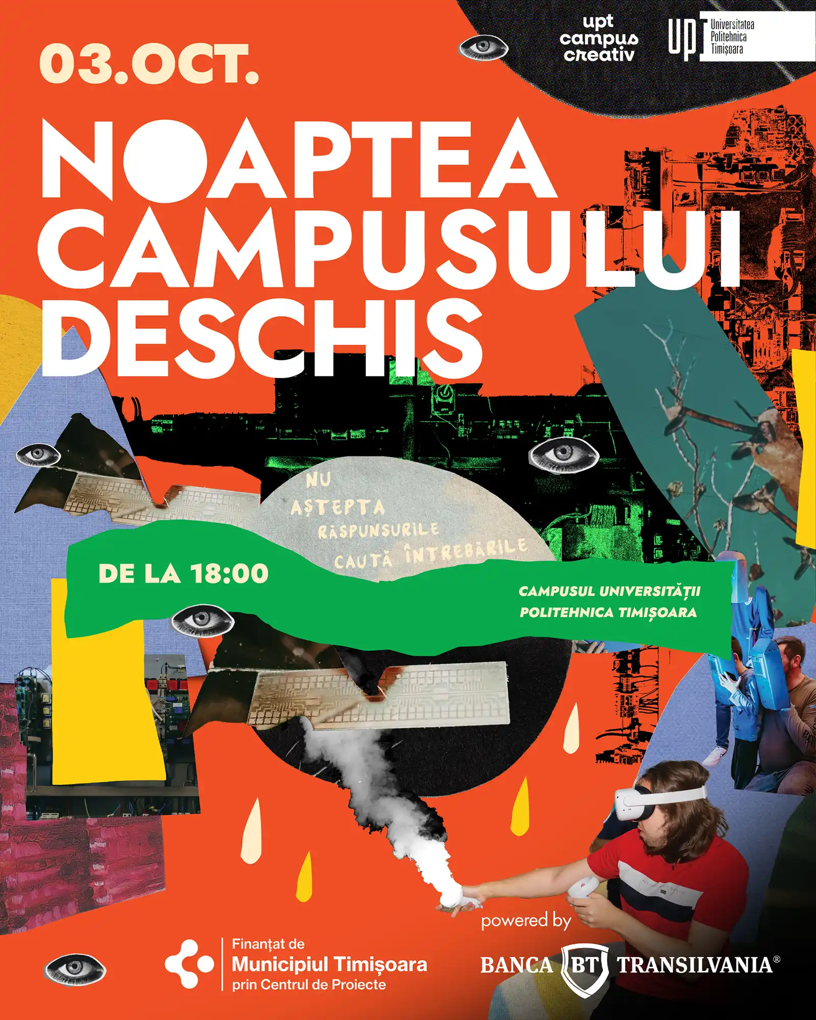 Ce surprize a pregătit Noaptea Campusului Deschis la Timișoara