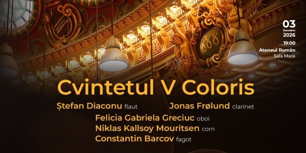 Recital cameral | Cvintetul V COLORIS @ Ateneul Român