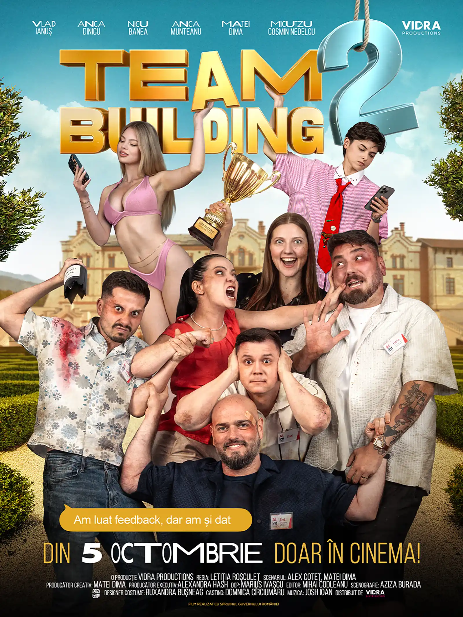 TEAMBUILDING se întoarce. Partea a doua intră în cinematografe pe 5 octombrie