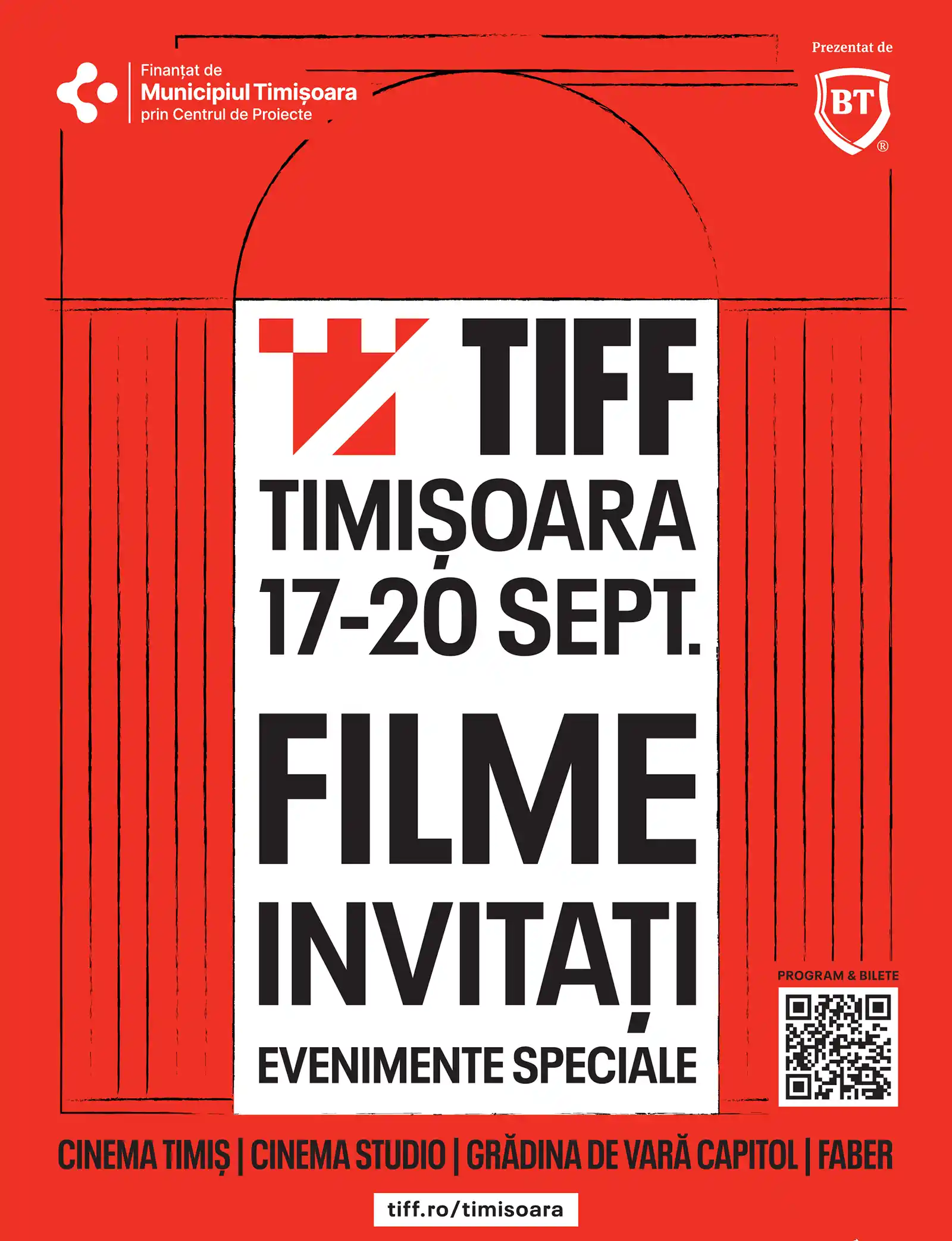 TIFF Timișoara: Cel mai important festival de film din România ajunge la Timișoara