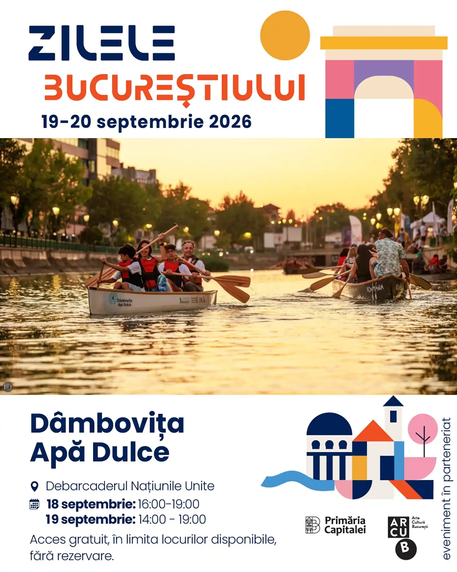 Zilele Bucureștiului 2026: evenimente de top și show-uri live, în Piața Constituției