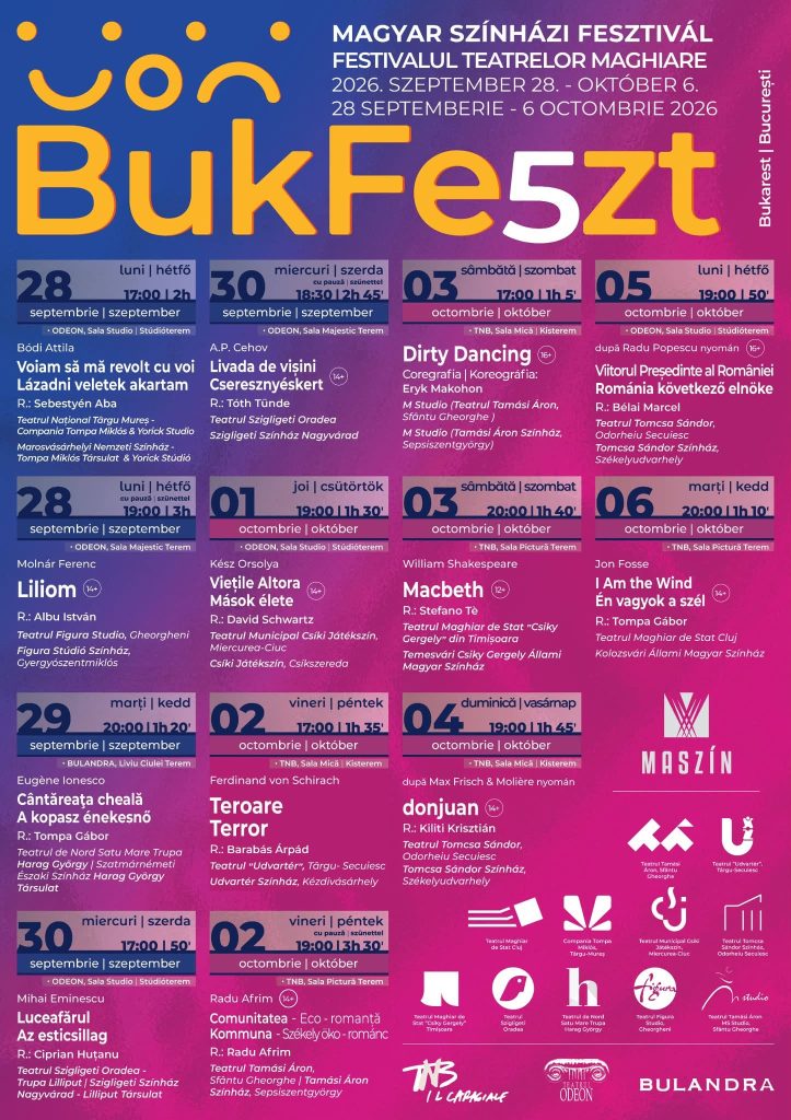 bukfeszt 2026 program afis