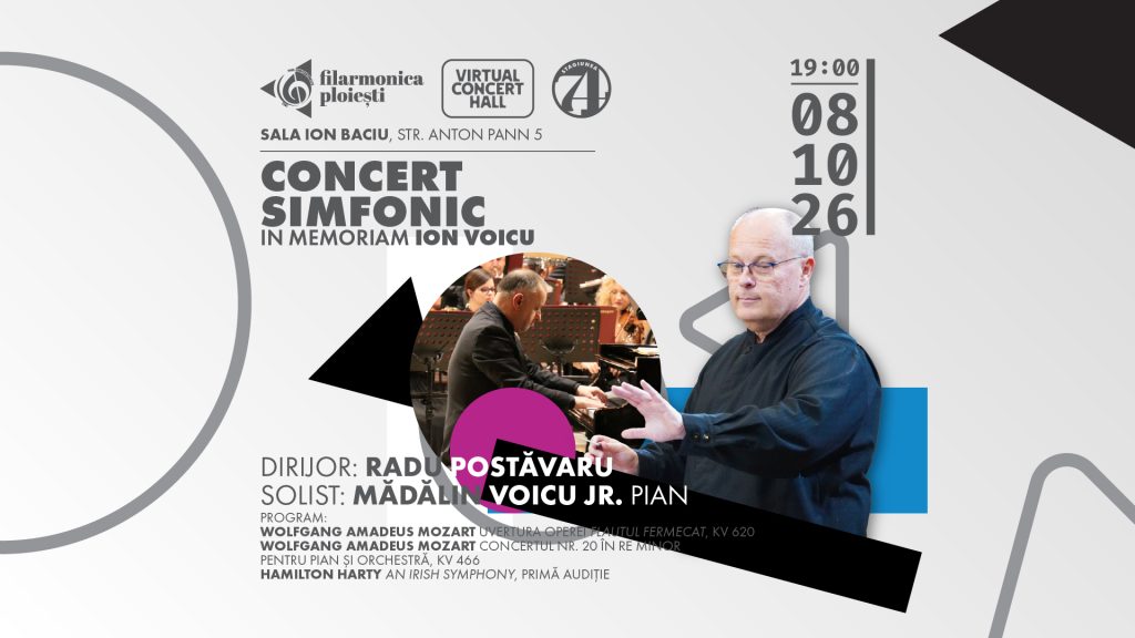 Concert simfonic „In memoriam Ion Voicu" - 8 octombrie 2026