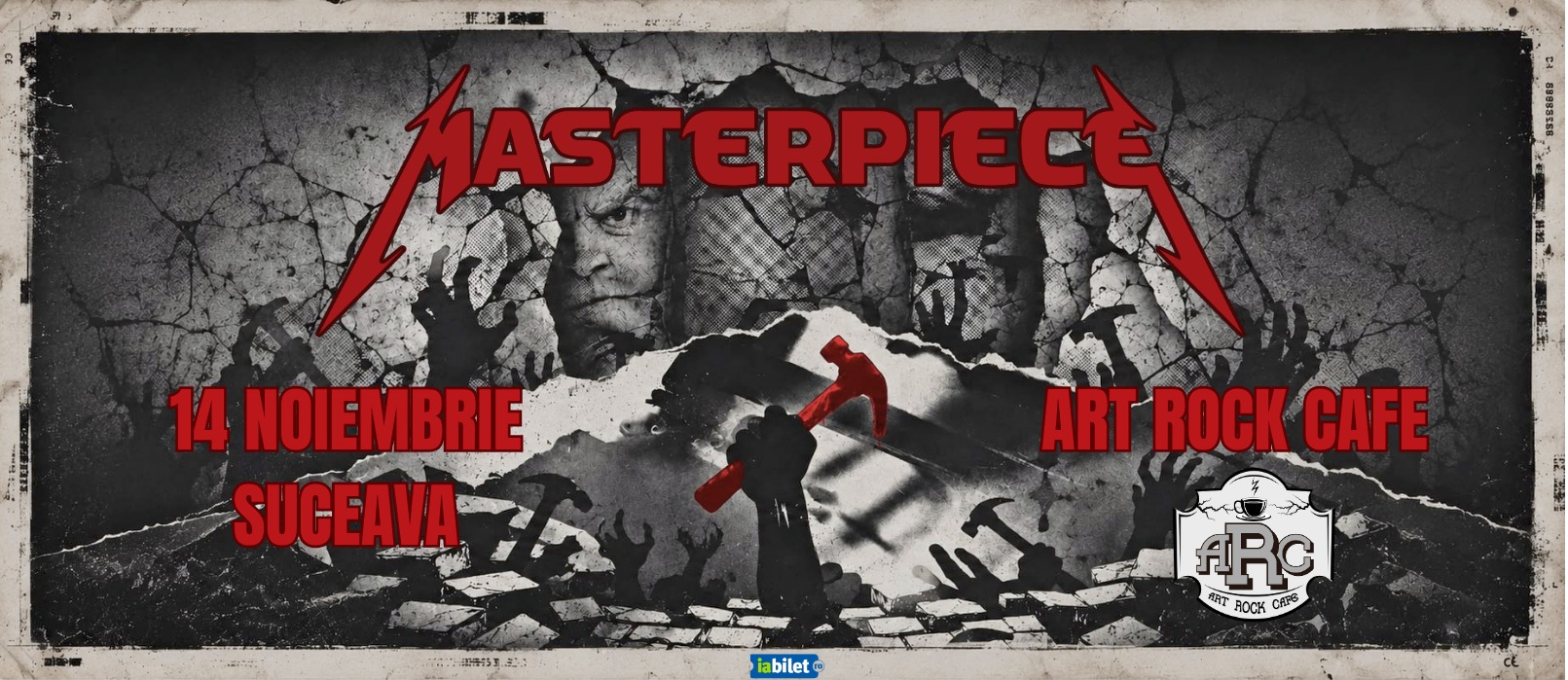 Masterpiece-Metallica tribute band live @ Art Rock Cafe-Suceava