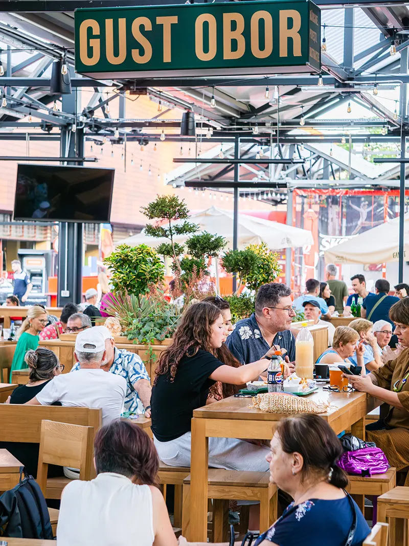 Gust Obor, noul spațiu gastronomic din zona Pieței Obor