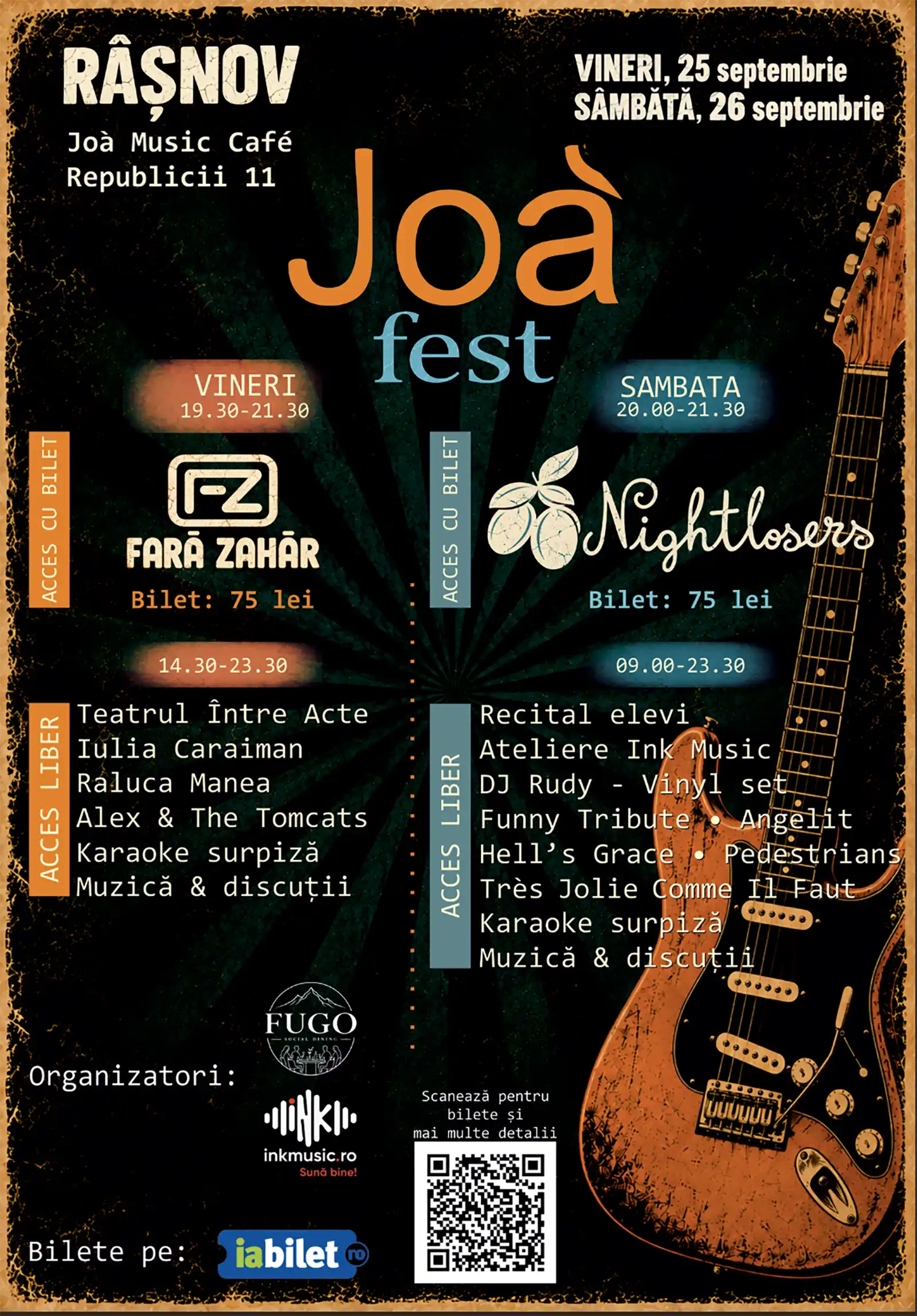 JOA Fest - artişti locali și vedete naționale, două zile de evenimente, o stare de spirit