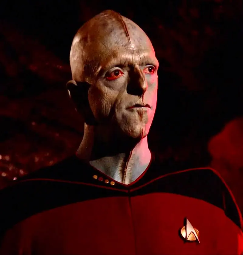 Michael Berryman în Star Trek: The Next Generation