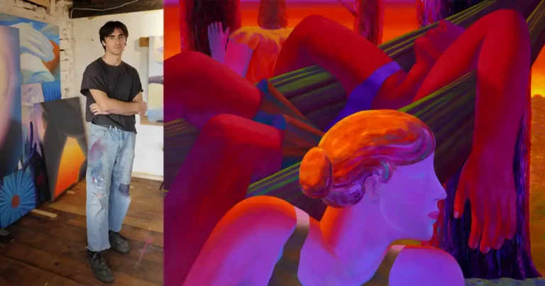 O voce nouă în pictura figurativă contemporană: Lari Rafailă, într-o primă expoziție personală la Mobius Gallery