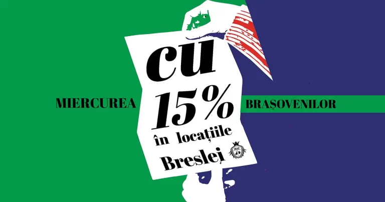 Brașovenii sunt invitați miercurea la restaurant, cu 15% reducere