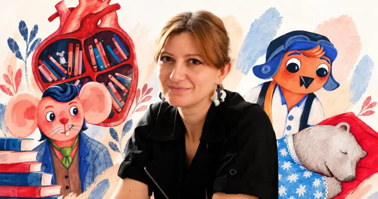 Cum se îmbracă o poveste - interviu între cuvinte și desene cu ilustratoarea și autoarea Georgiana Chitac