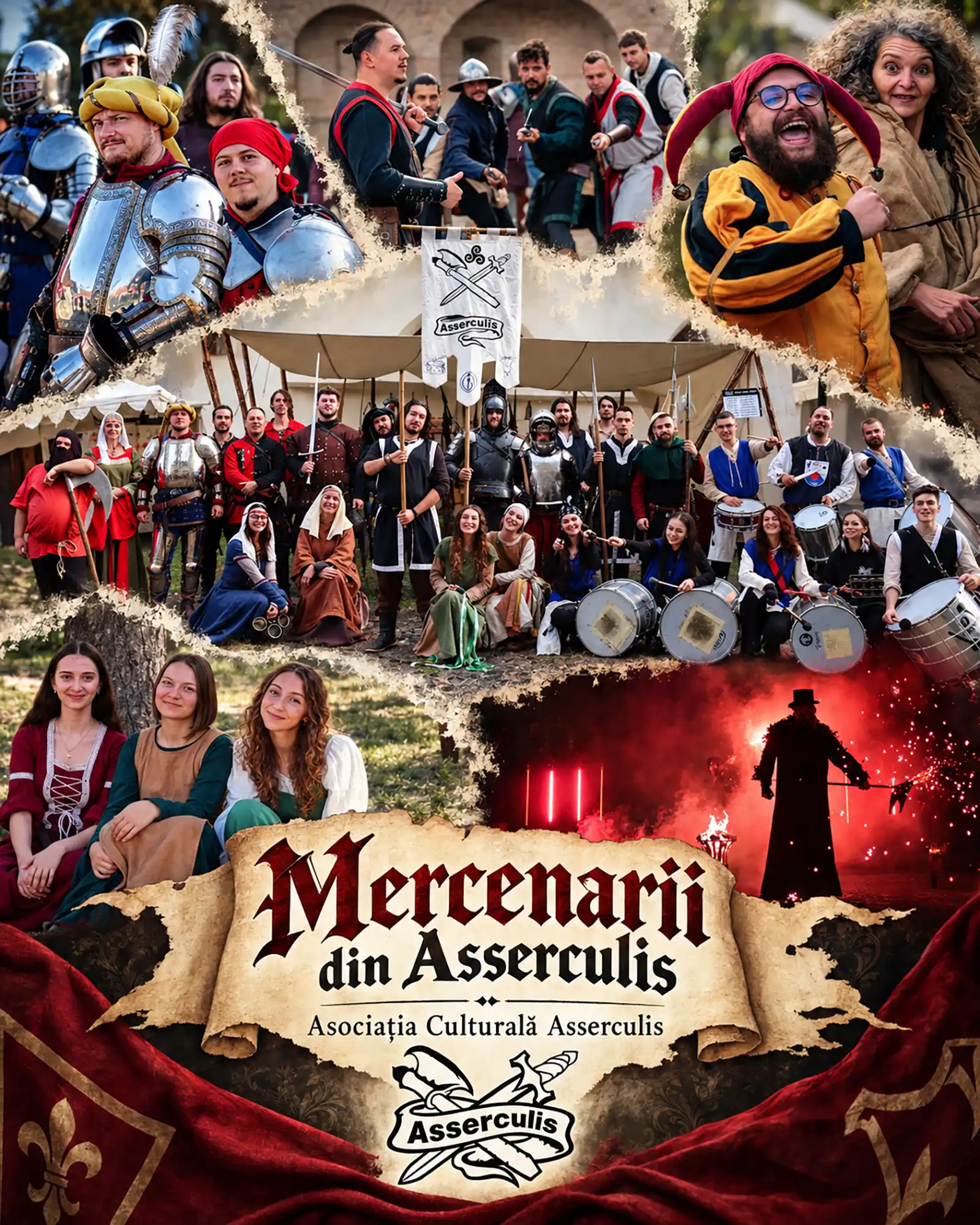 Asserculis Hoc Est 2 începe în această săptămână în Cetatea Târgu Mureș
