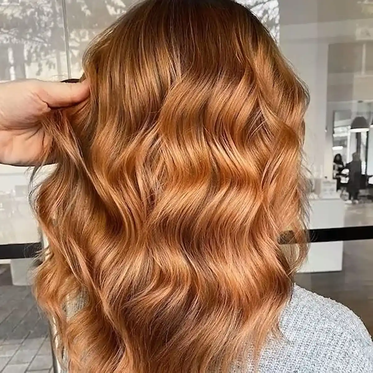 Strawberry Blonde and Copper Balayage copy