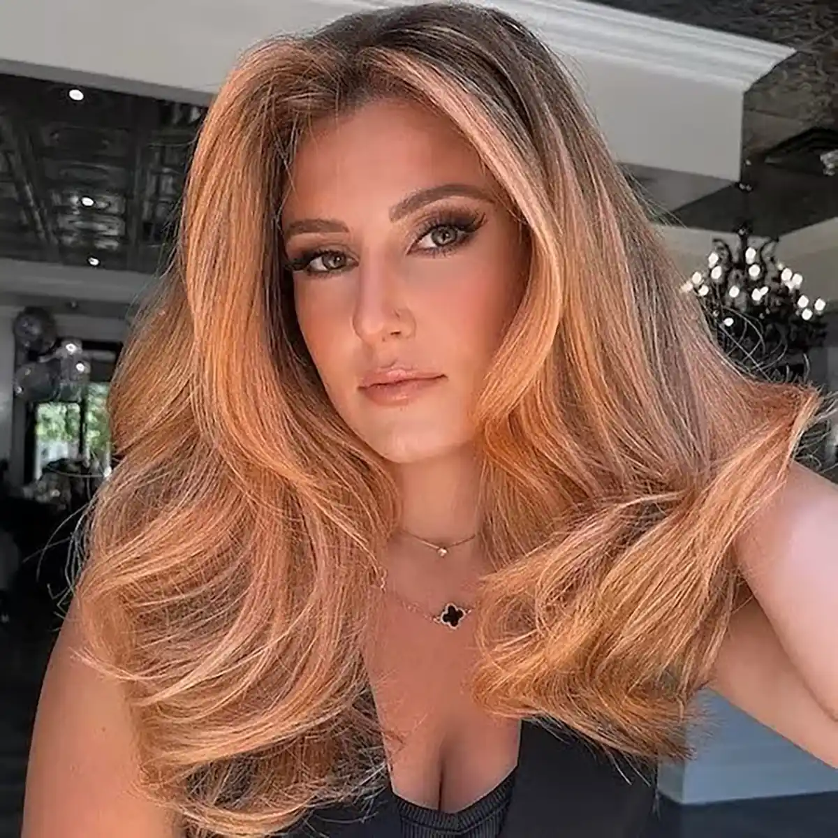 Tangerine Strawberry Blonde Hair