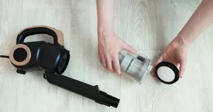 Casa aspirator cu filtru hepa