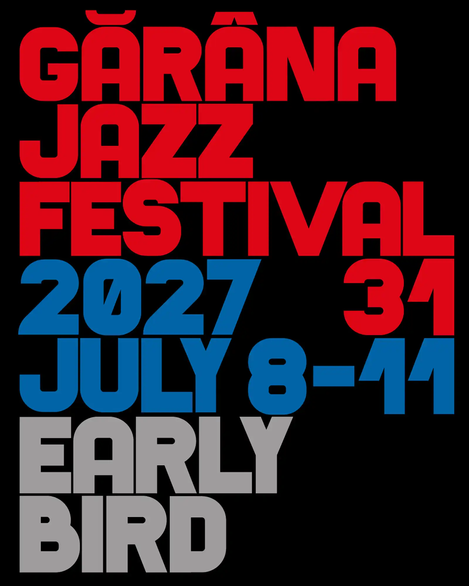 Gărâna Jazz Festival 2027