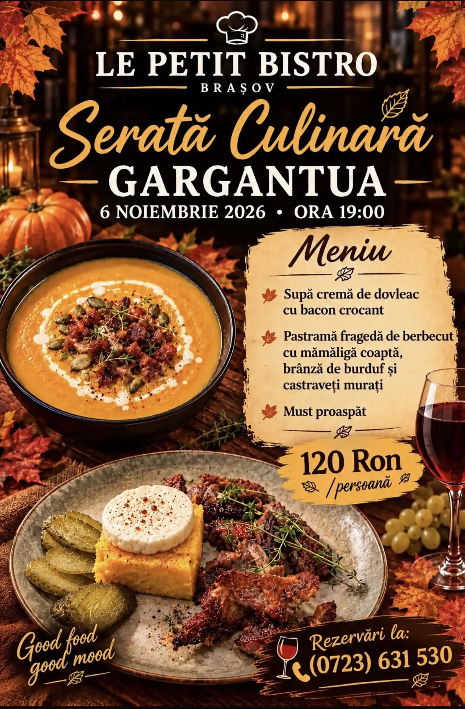 Serată culinară Gargantua