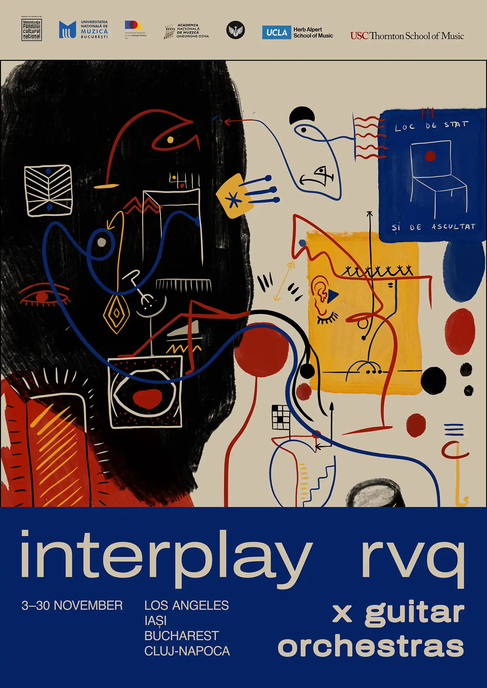 INTERPLAY: Cinci compoziții românești reunesc jazzul și orchestrele de chitare clasice într-un turneu din Los Angeles până în România