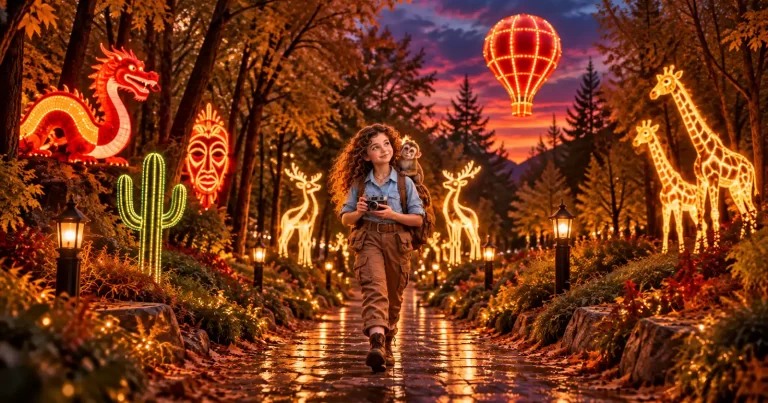 Cel mai mare parc de lumini din țară - Lumina Park