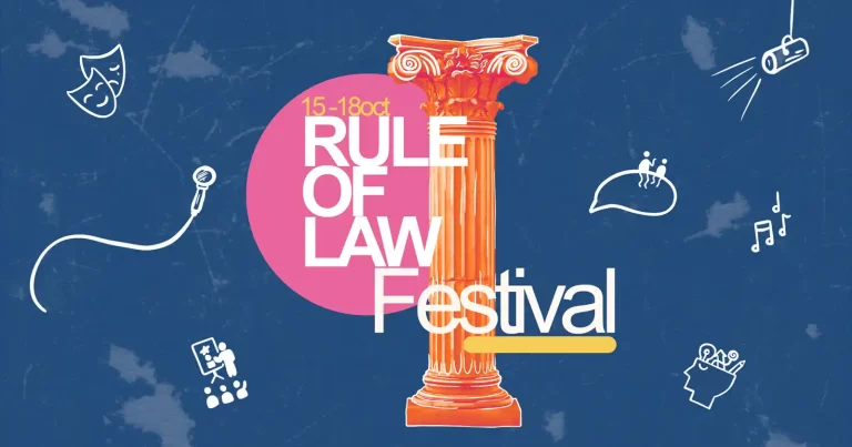 Rule of Law Festival revine între 15-18 octombrie la București: patru zile de dialog și implicare civică