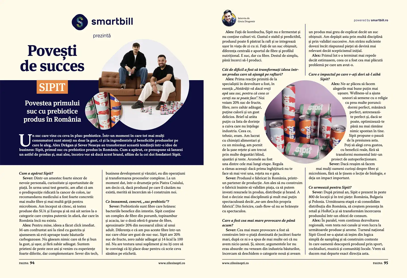 Zile și Nopți - povești de succes