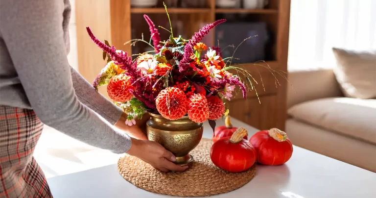 Casa în culorile toamnei: aranjamente florale care schimbă atmosfera fără nicio renovare