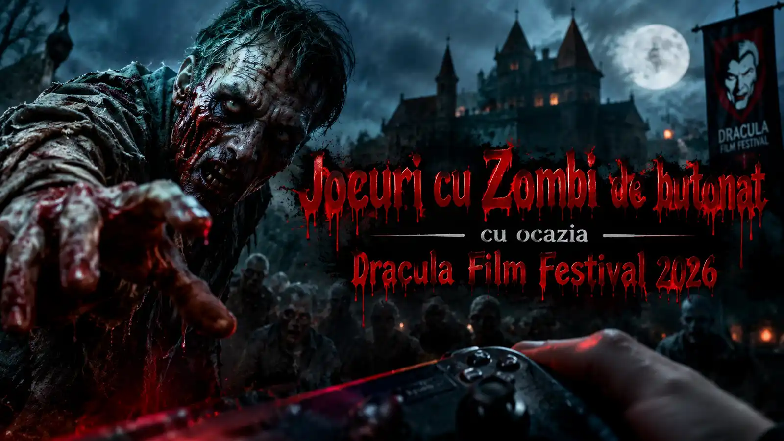 Jocuri cu zombi de butonat cu ocazia Dracula Film Festival 2026