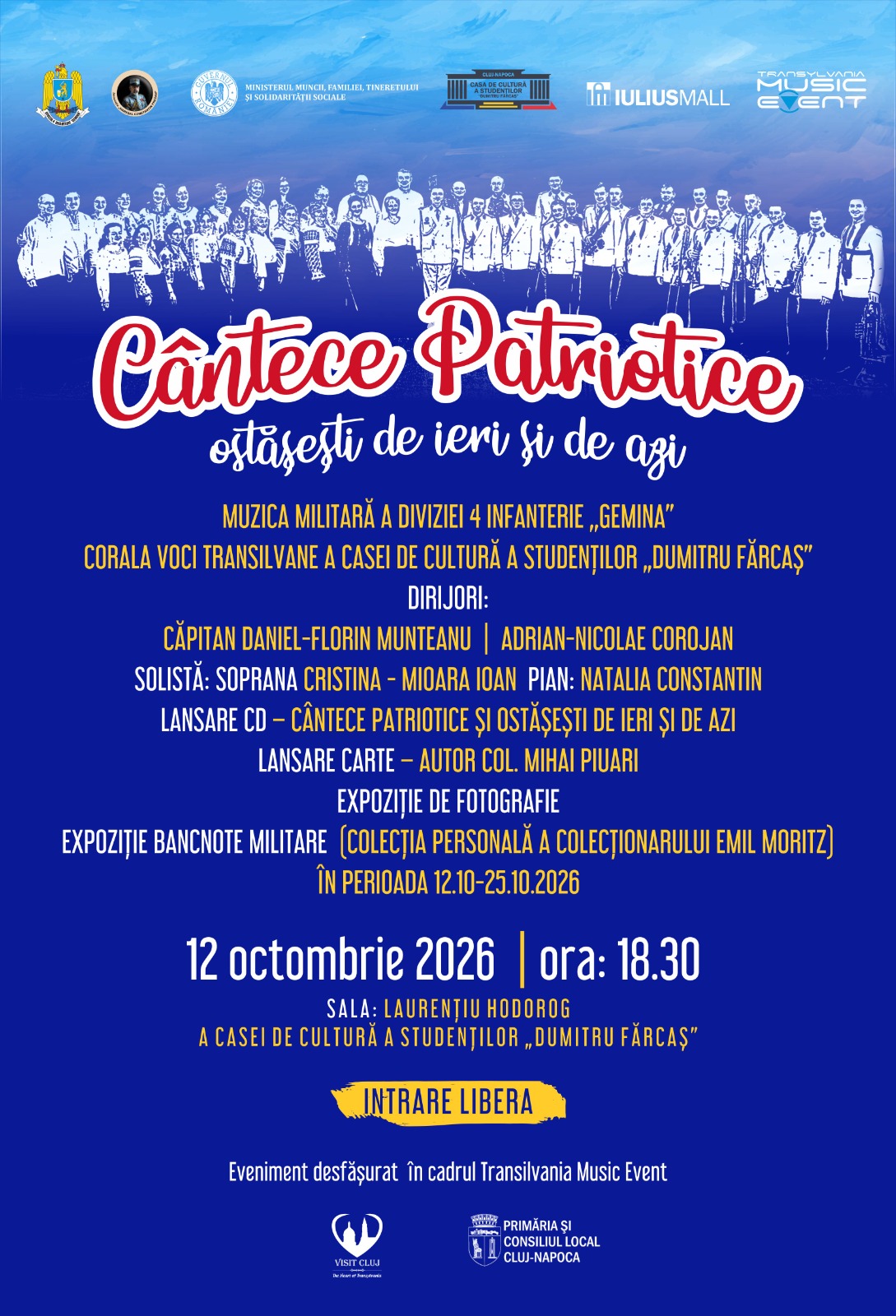 Cântece patriotice ostășești de ieri și de azi