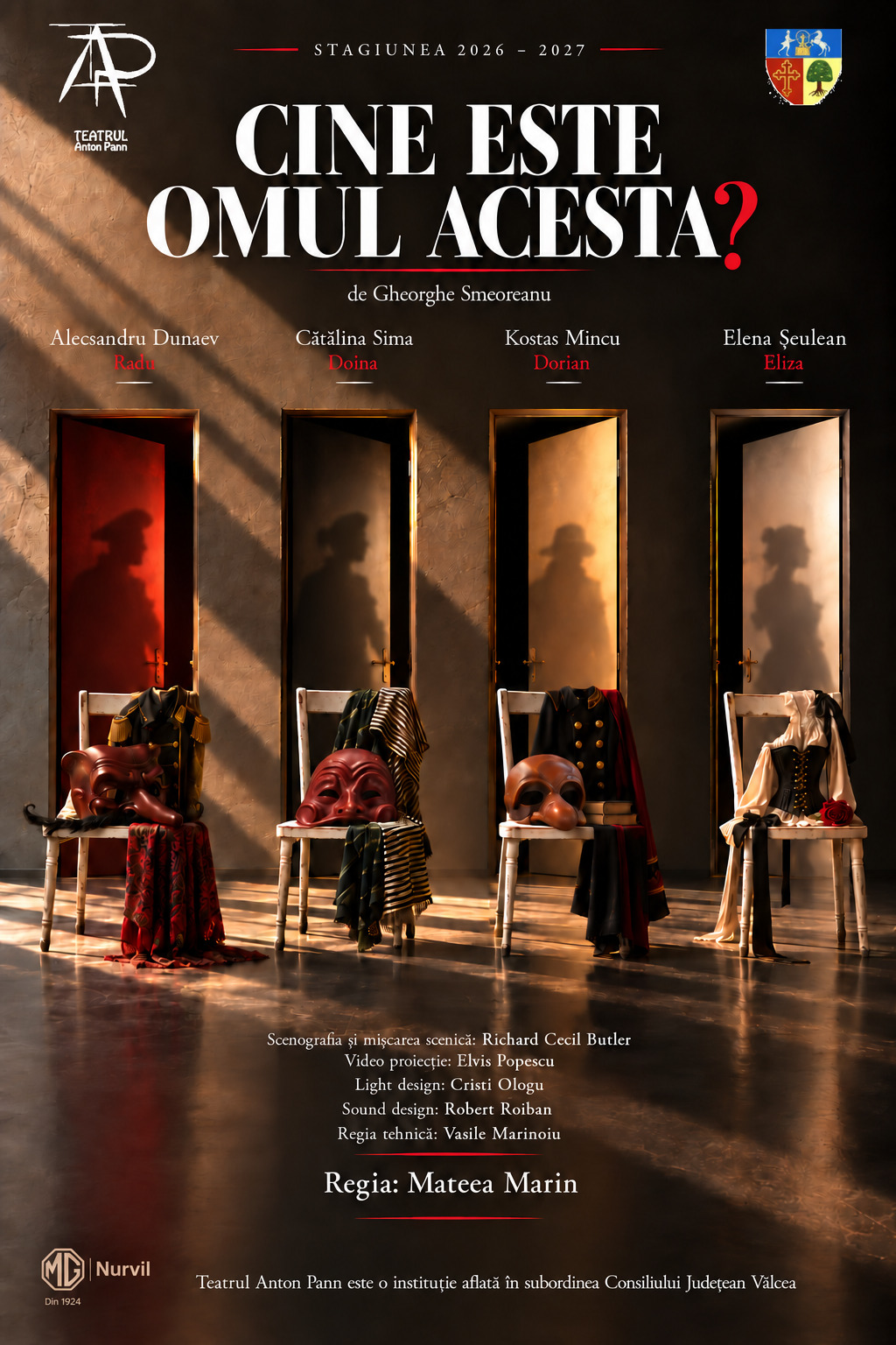 PREMIERĂ SPECTACOLUL Cine este omul acesta?