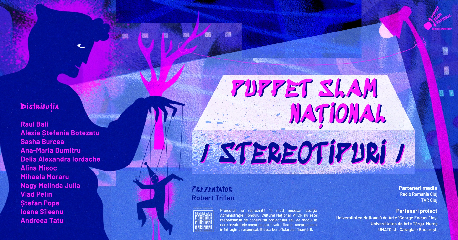 Puppet Slam Național – Ediția „Stereotipuri”