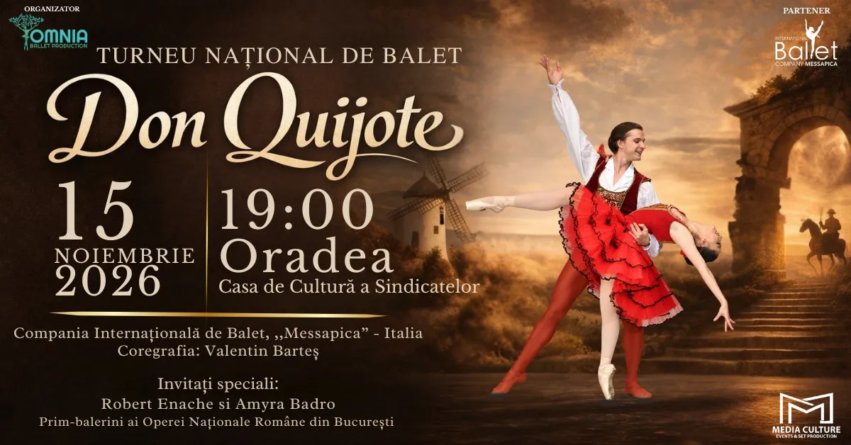 Don Quijote – Turneu National de balet – Oradea
