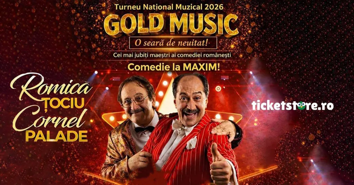 Comedie la MAXIM – Romica Tociu si Cornel Palade – Focsani