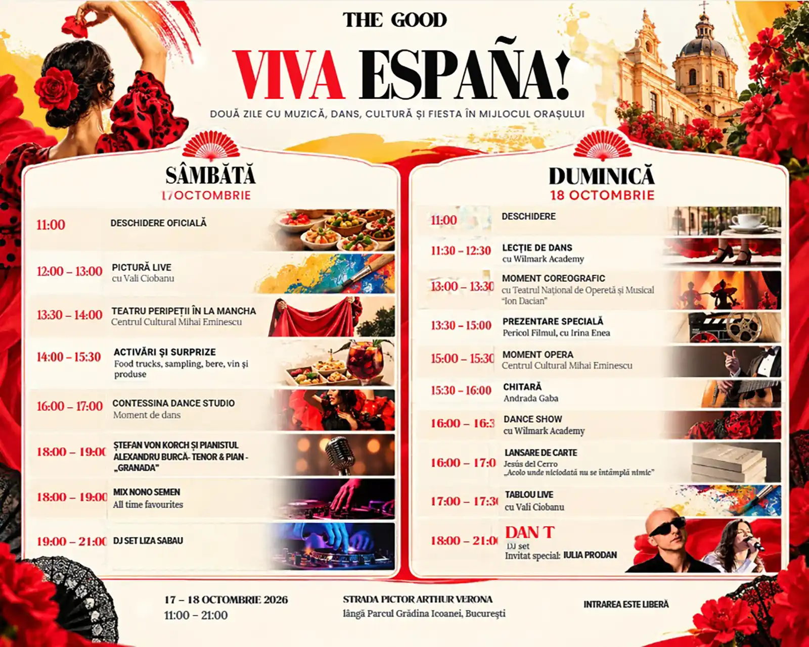 Bucureștiul se pregătește de fiesta: The Good Viva España