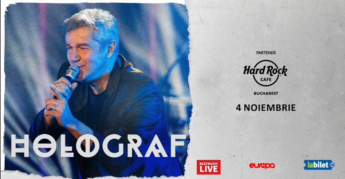 Concert Holograf la Hard Rock Cafe