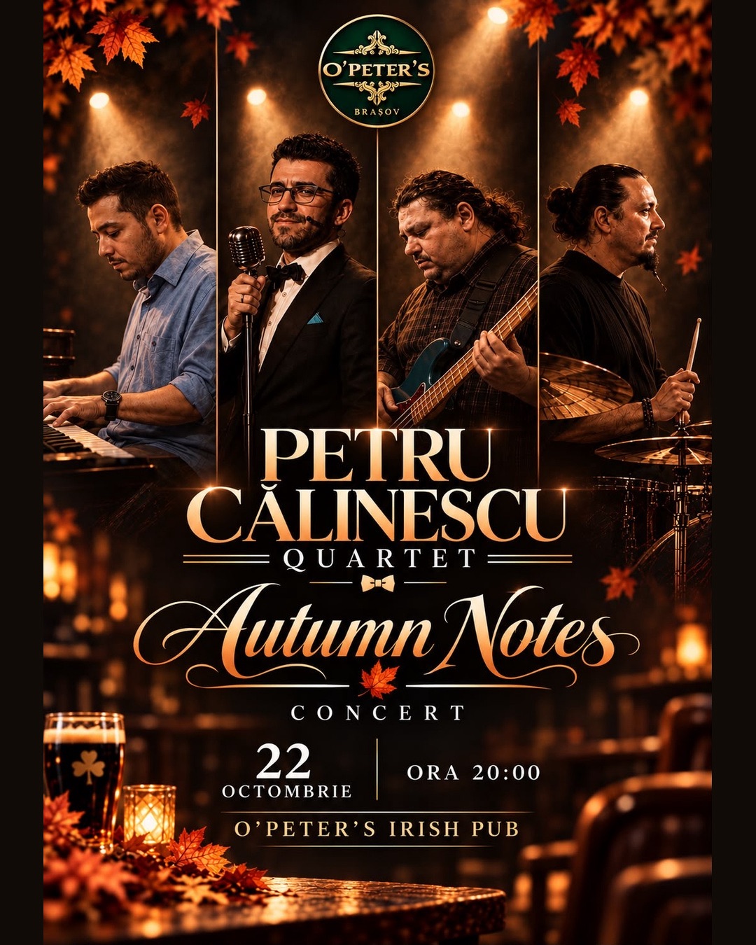Concert Petru Călinescu Quartet-Autumn Notes