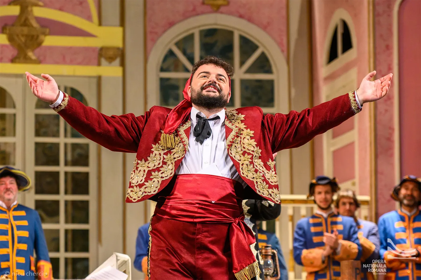 Baritonul Mihai Damian pe scena Operei Naționale Române din Cluj-Napoca