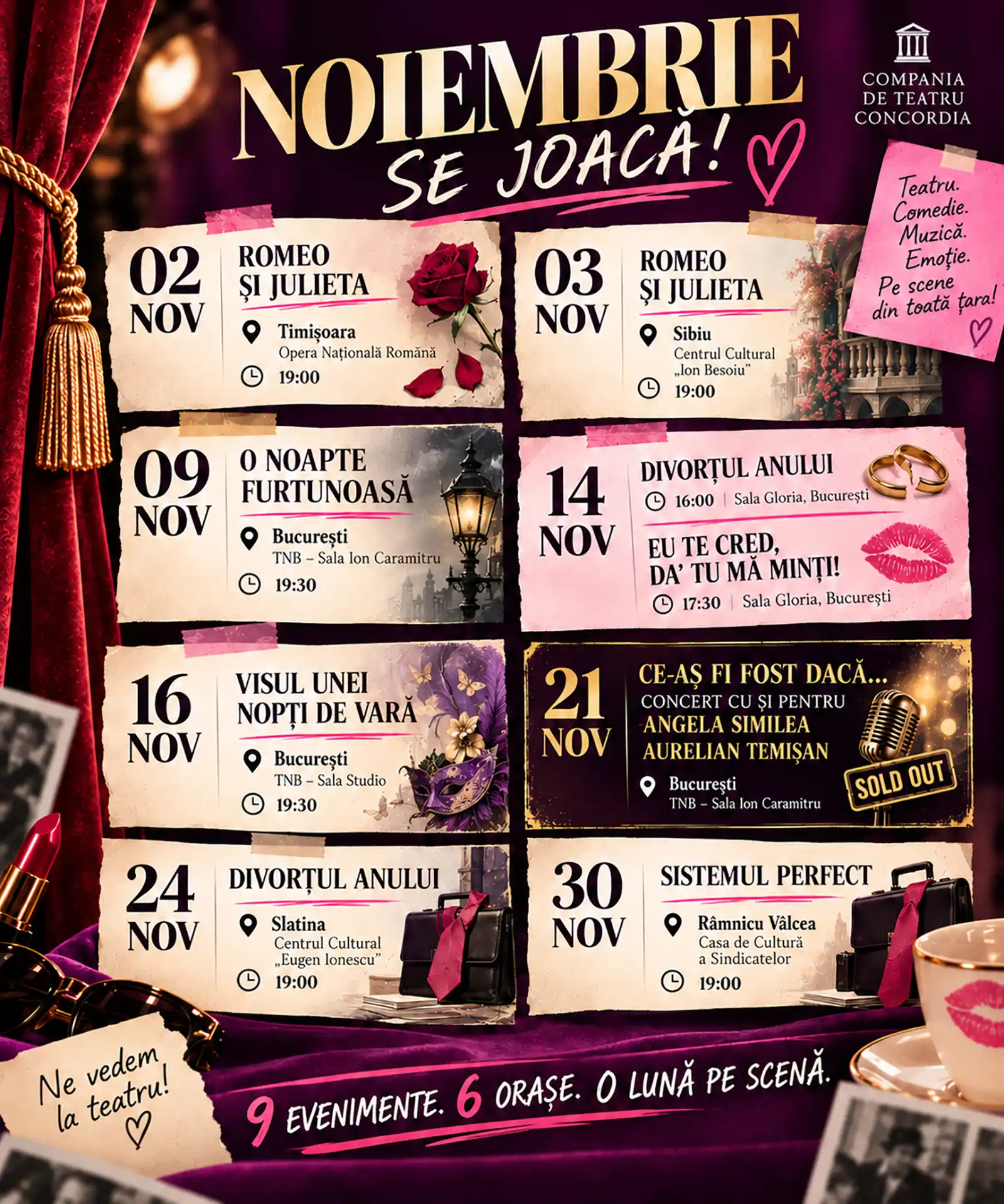 Monica Davidescu și Aurelian Temișan: 31 de ani împreună și o lună noiembrie în care divorțează, se îndrăgostesc și o iau de la capăt