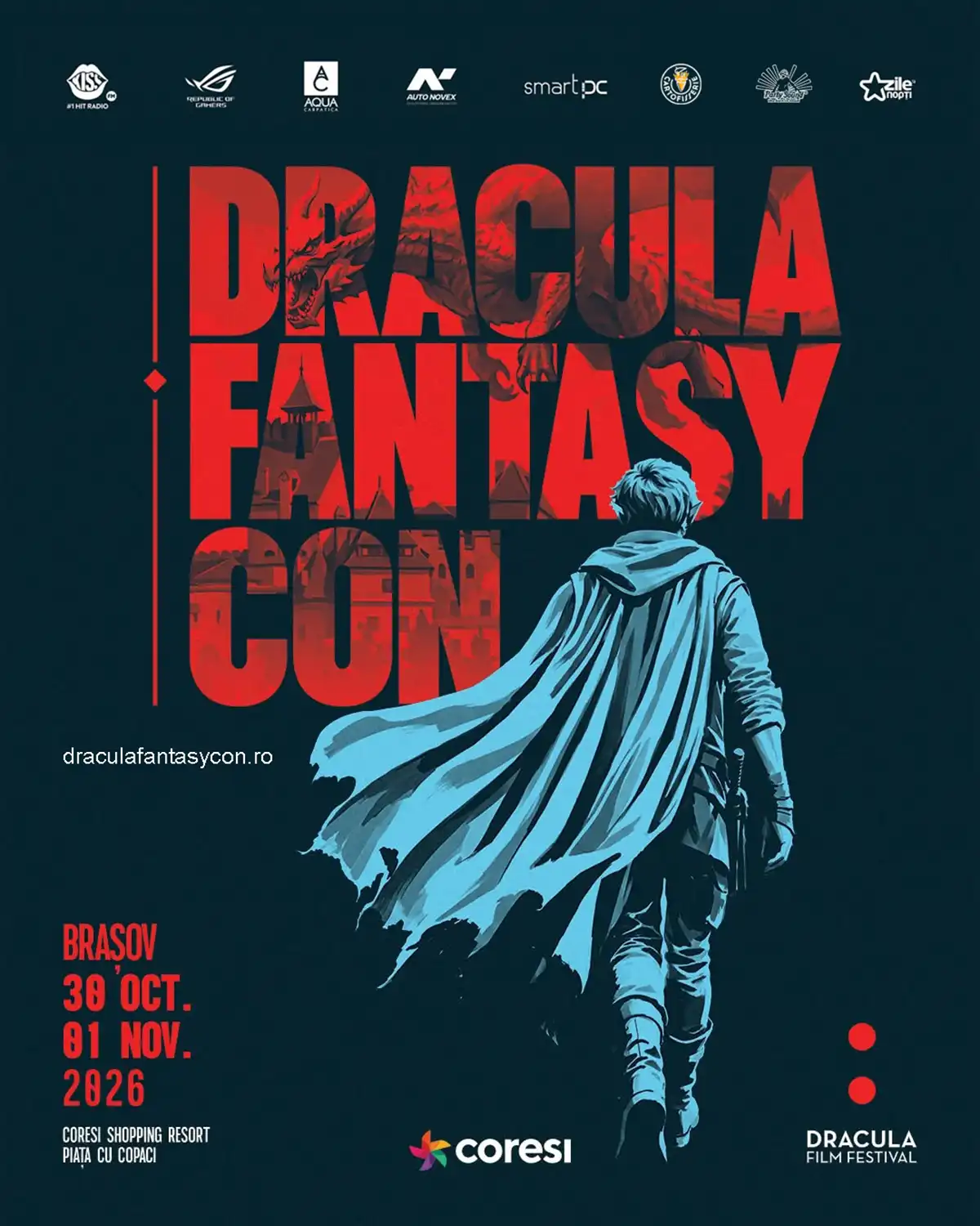 Începe Dracula Fantasy Con: trei zile de gaming, manga, cosplay, benzi desenate și ateliere creative
