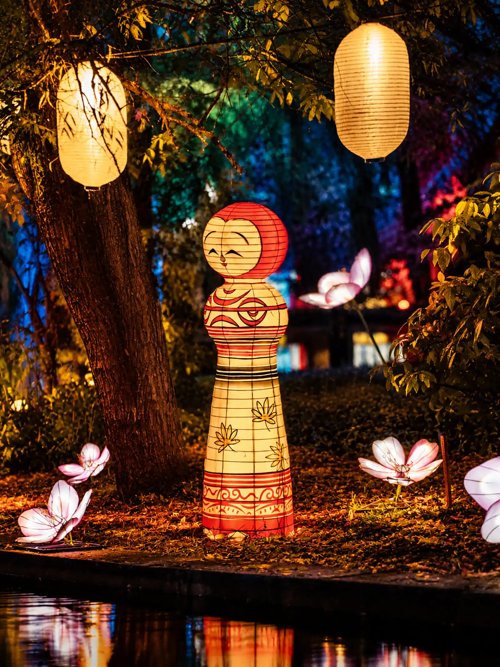 Enchanted Doll Lantern Garden