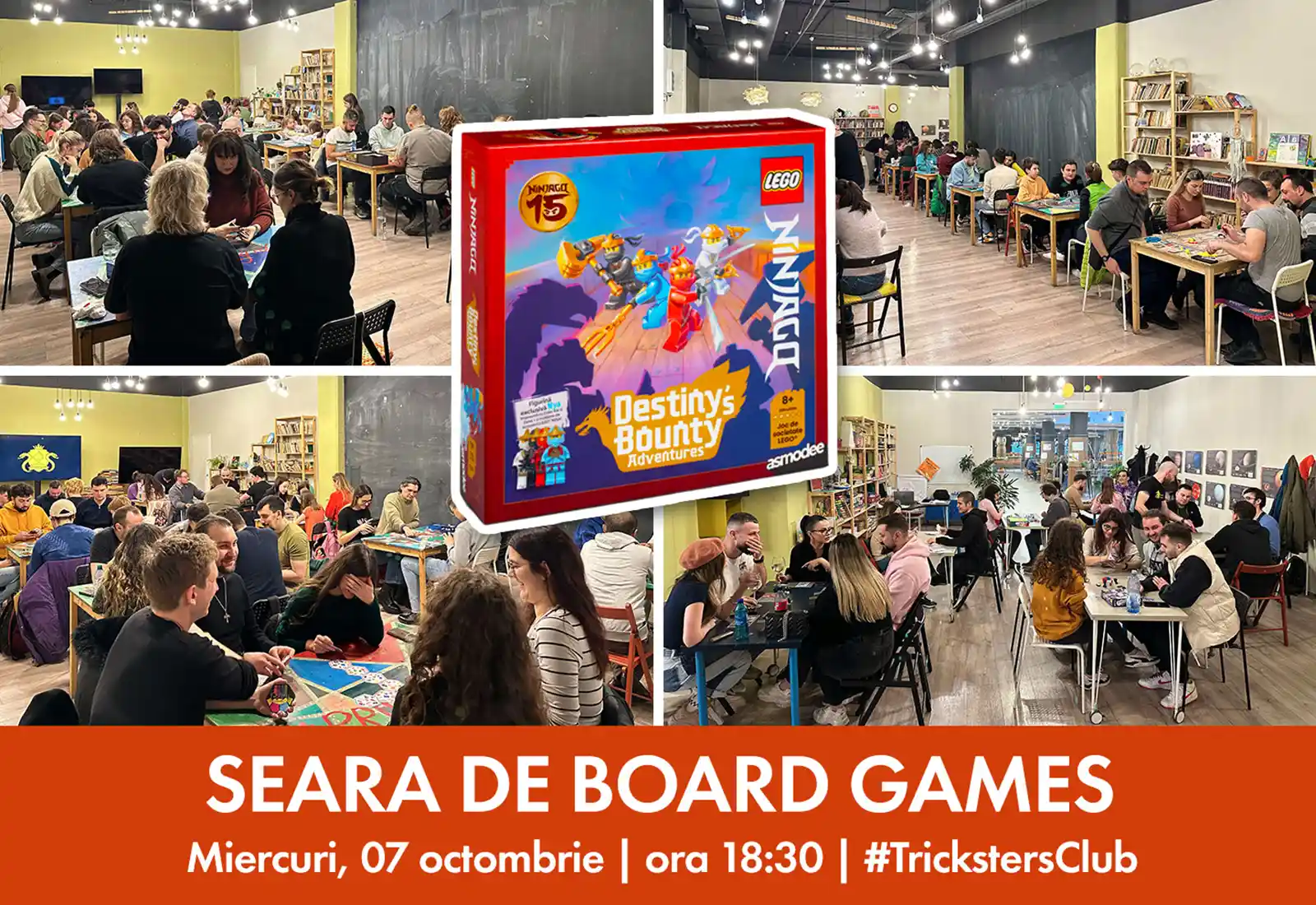 Seara de board games - LEGO Ninjago Destiny's Bounty Adventures