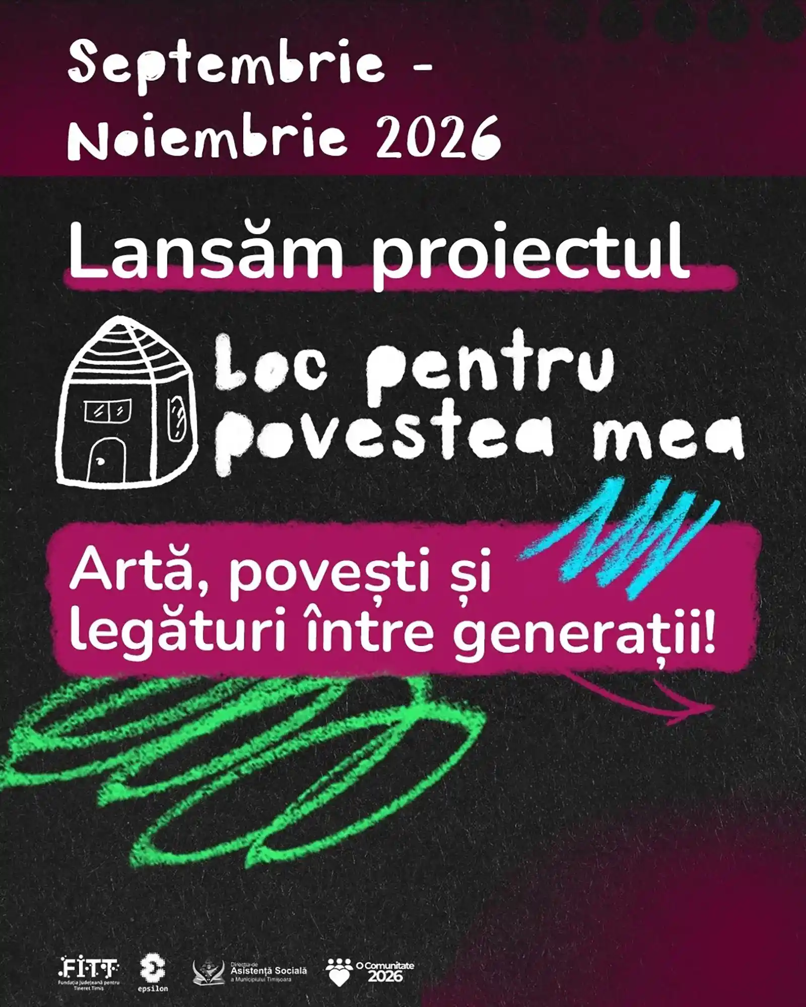„Loc pentru povestea mea” aduce tinerii și seniorii împreună prin artă și povești
